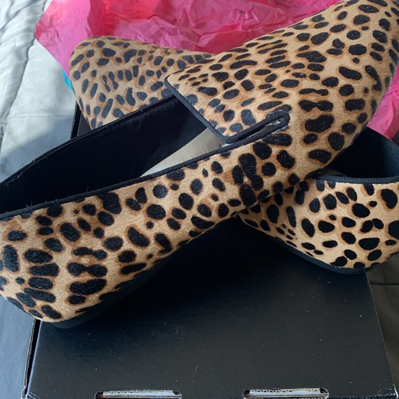 Birdies 11 The Starling Cheetah Calf Hair Print Shoes - Picture 4 of 4